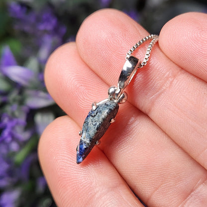 Benitoite Pendant