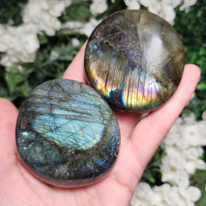 Labradorite Palm Stone