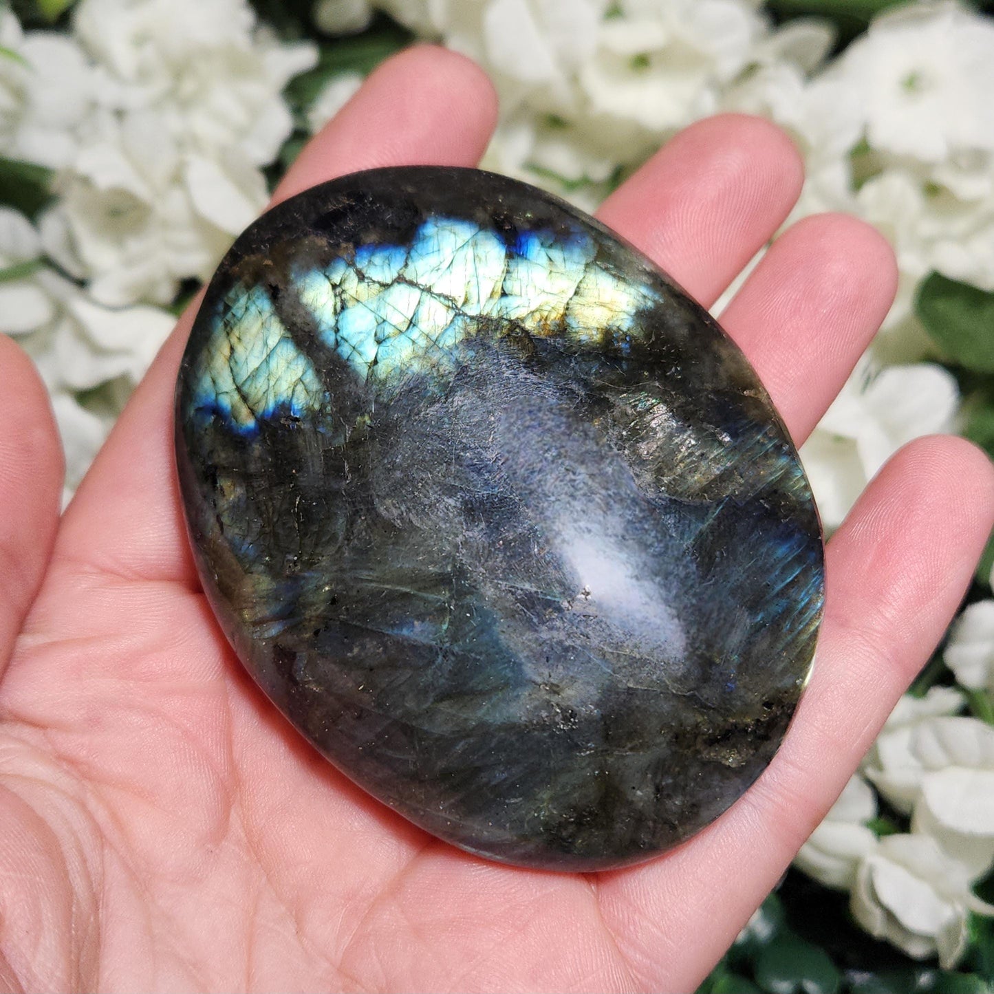 Labradorite Palm Stone