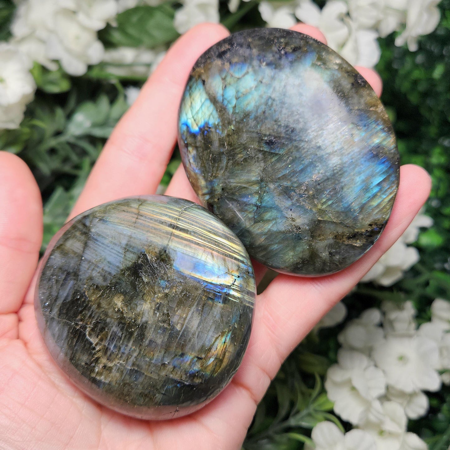 Labradorite Palm Stone