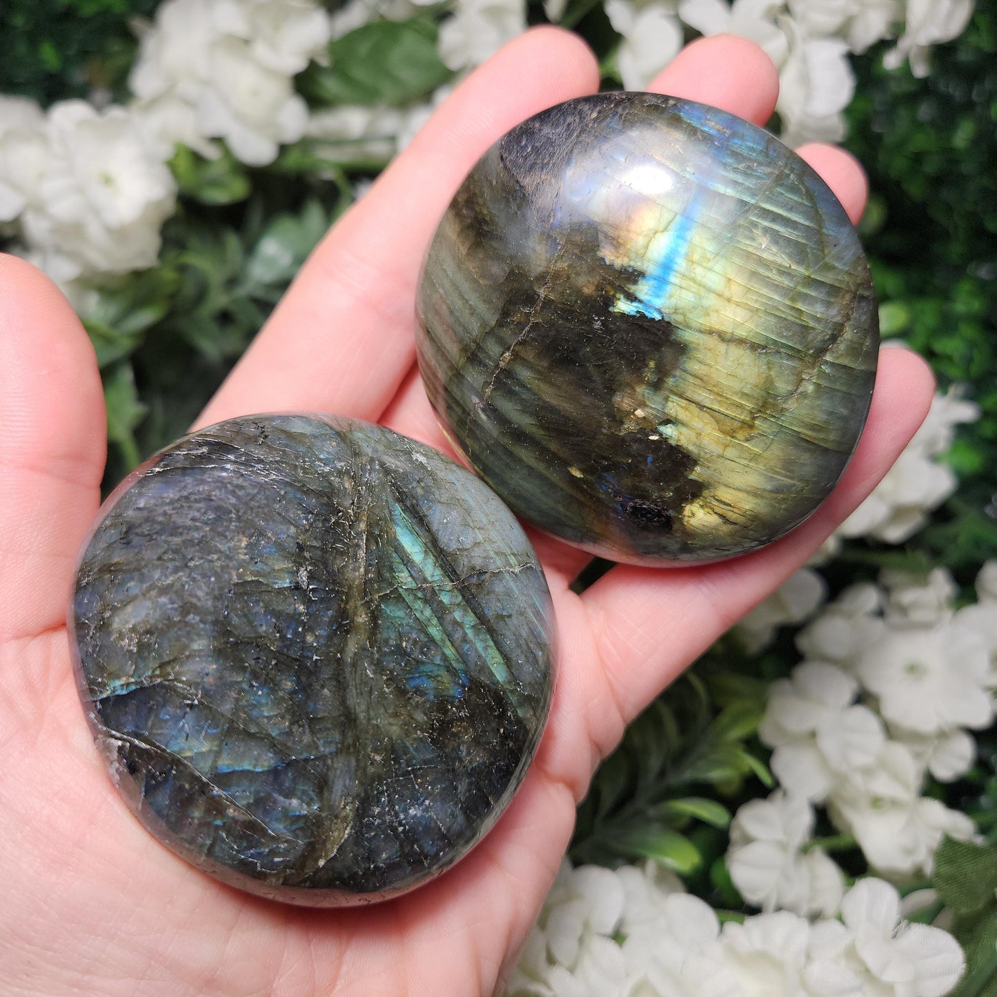 Labradorite Palm Stone