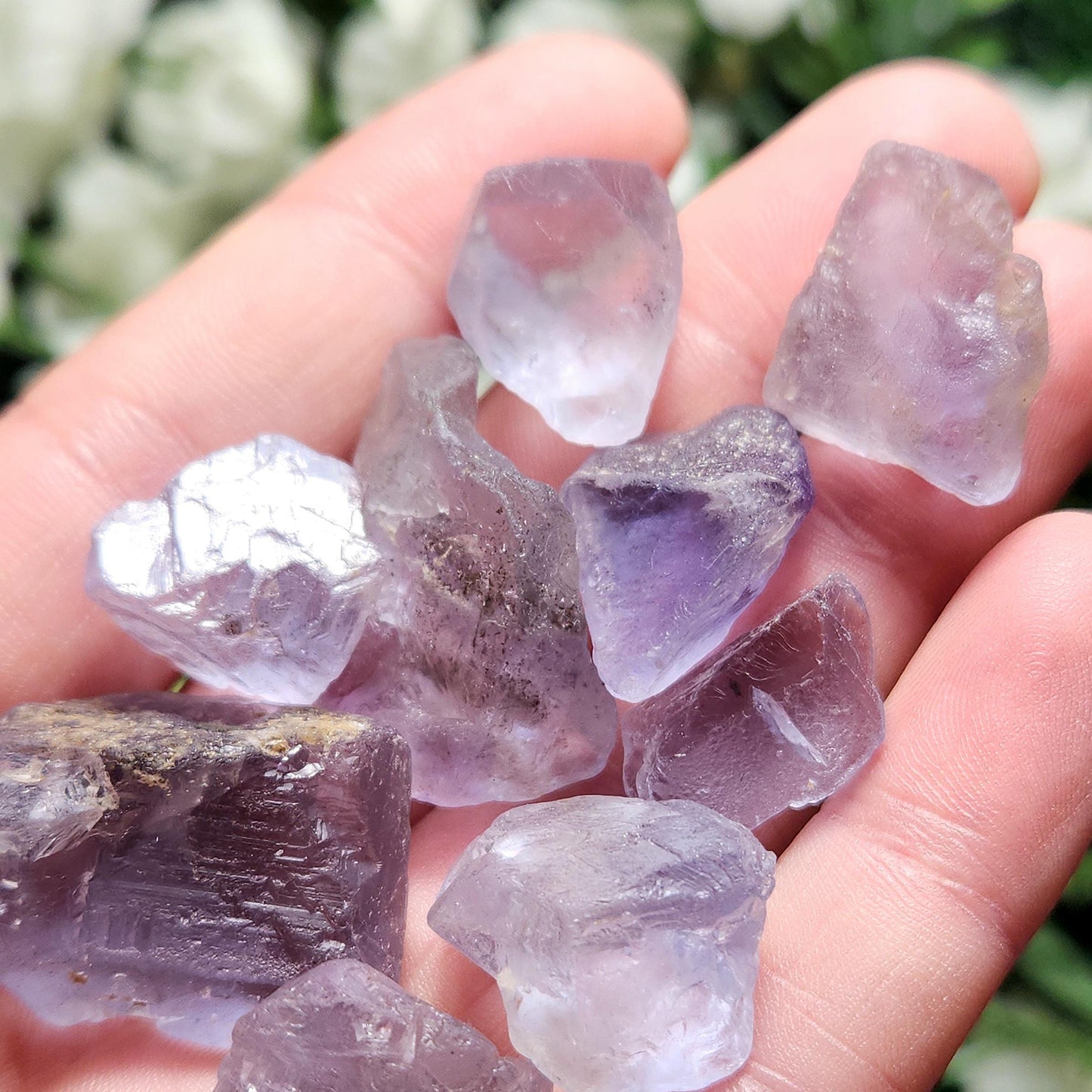 Periwinkle Fluorite Crystal