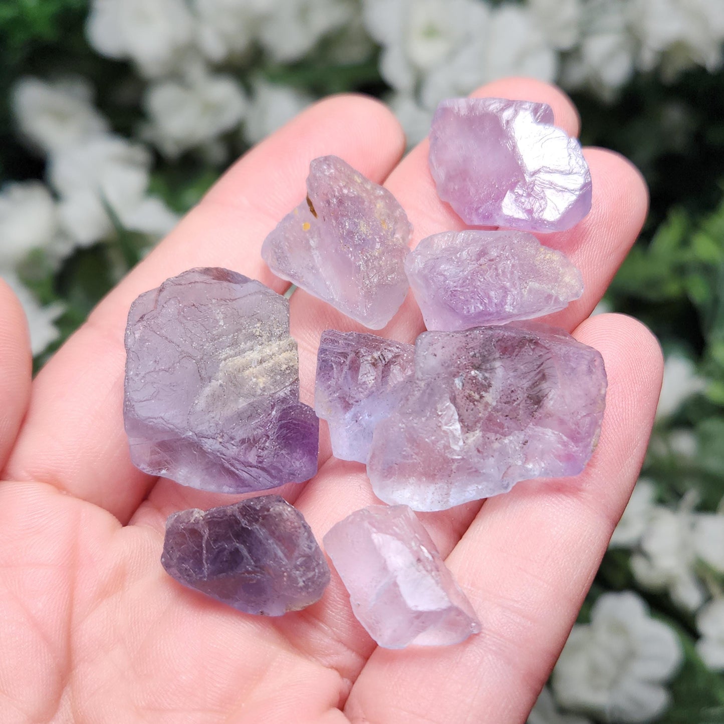 Periwinkle Fluorite Crystal