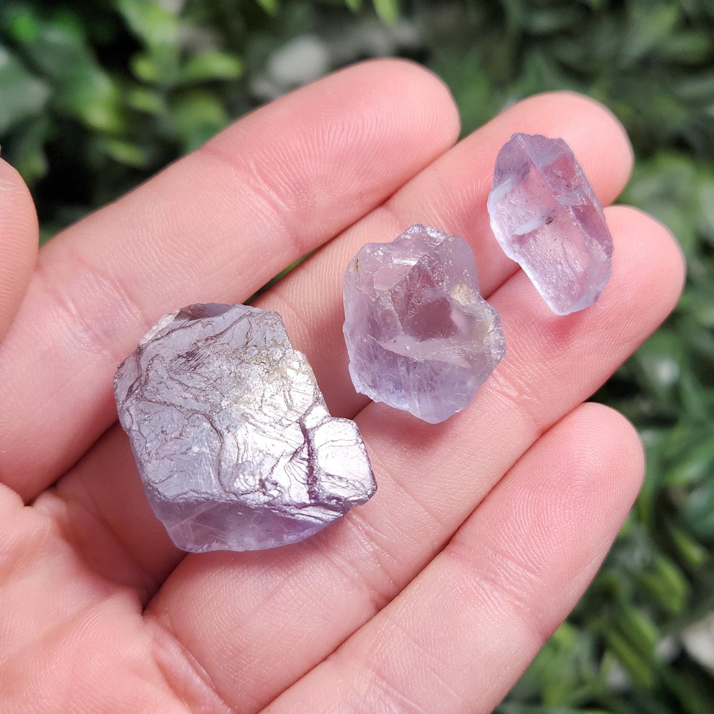 Periwinkle Fluorite Crystal