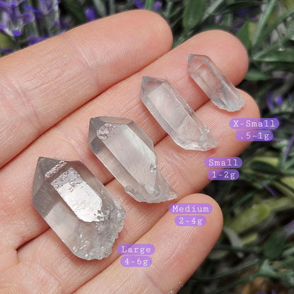 Fibrous Blue Tourmaline in Quartz