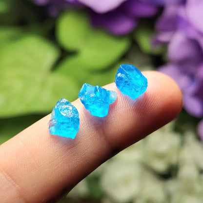 Neon Blue Apatite, Blue Apatite Crystal
