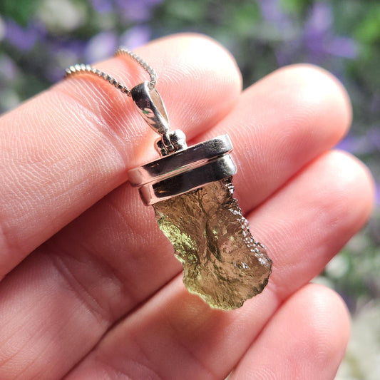 Moldavite Pendant