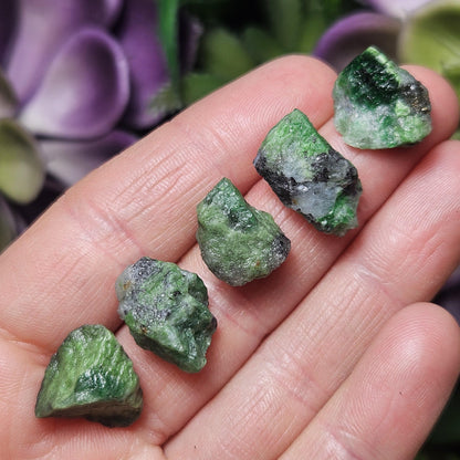 Green Garnet Crystal
