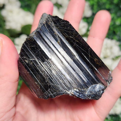 HUGE Black Tourmaline Crystal