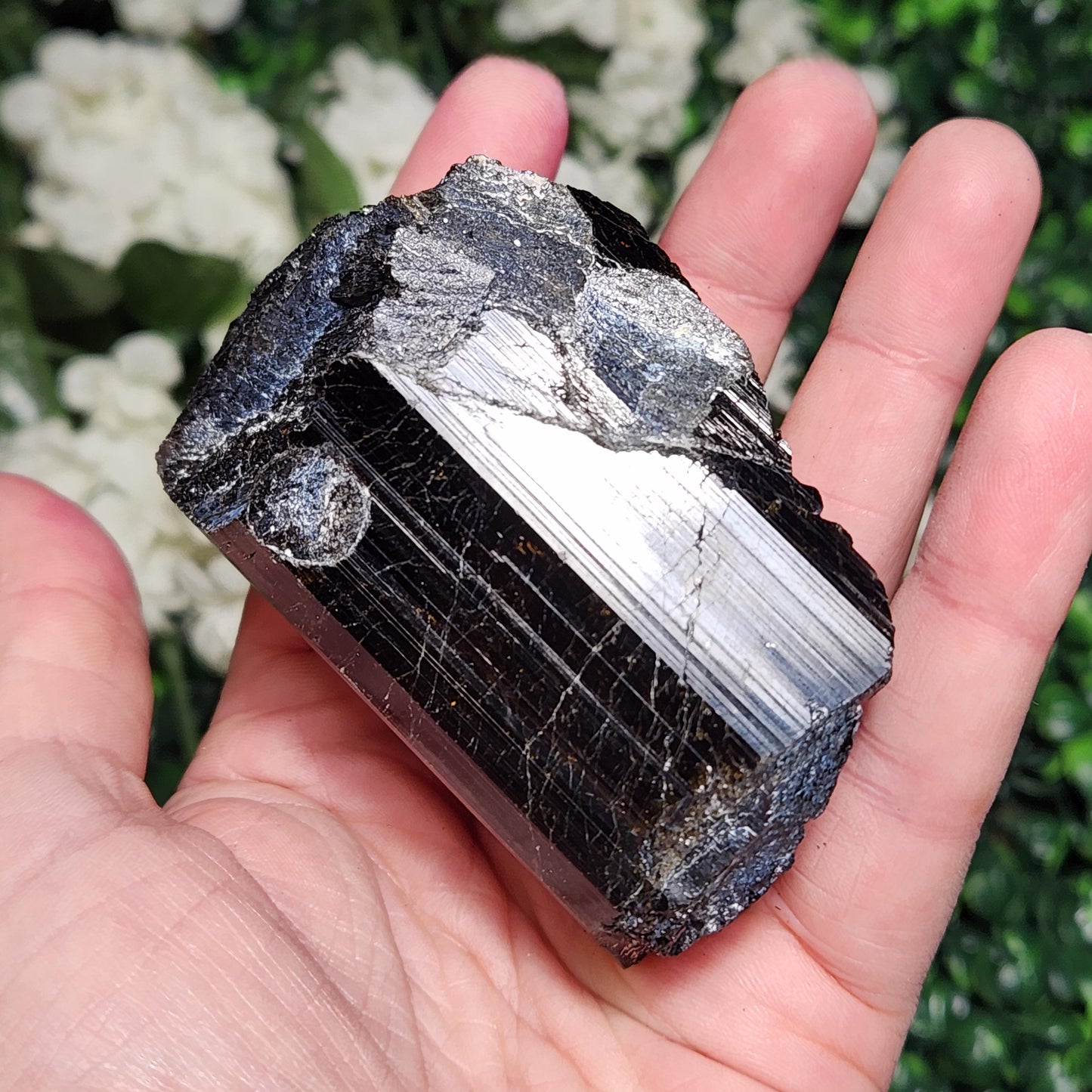 HUGE Black Tourmaline Crystal