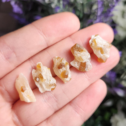Spessartine Garnet in Calcite