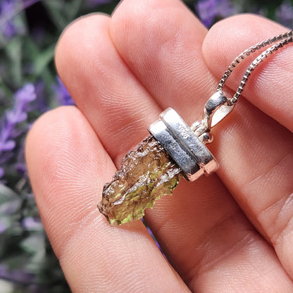 Moldavite Pendant