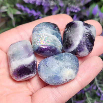 Rainbow Fluorite Crystal