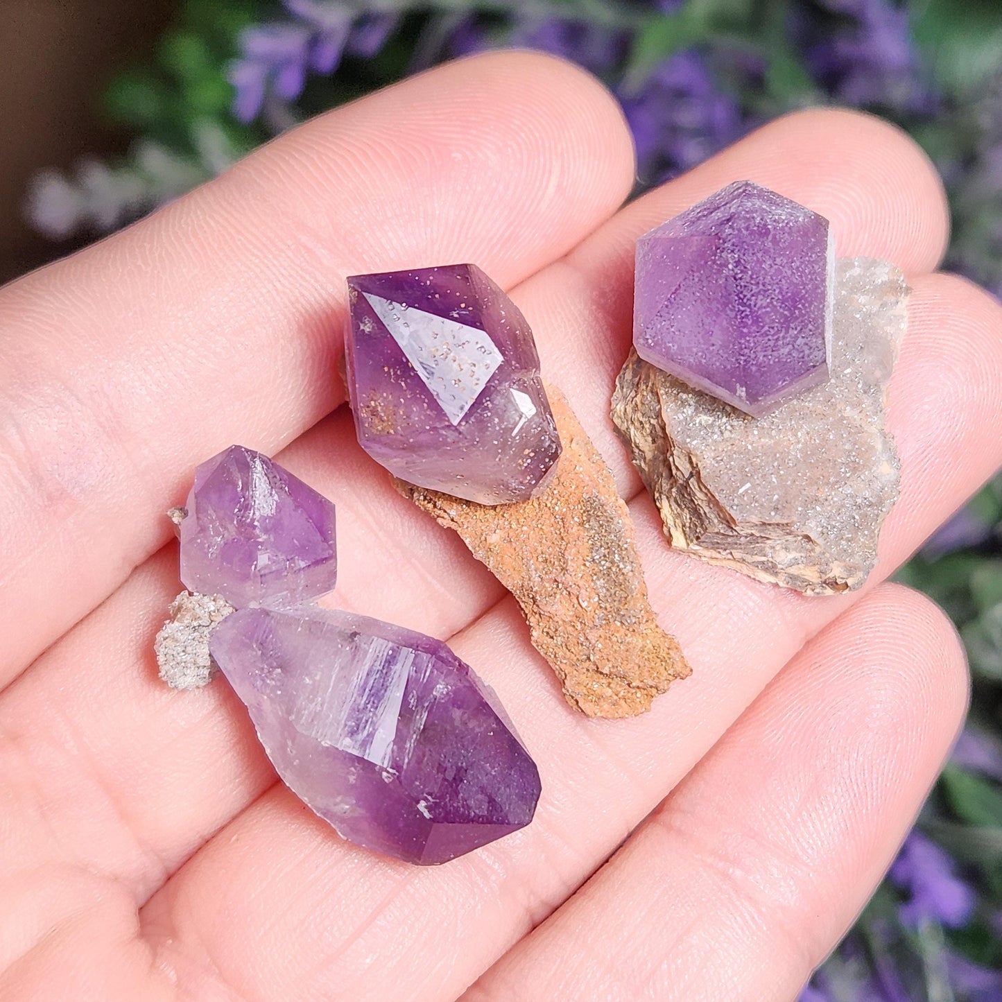 Kazakhstan Amethyst on Matrix