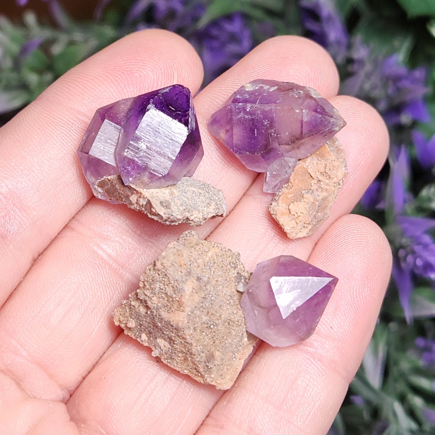 Kazakhstan Amethyst on Matrix