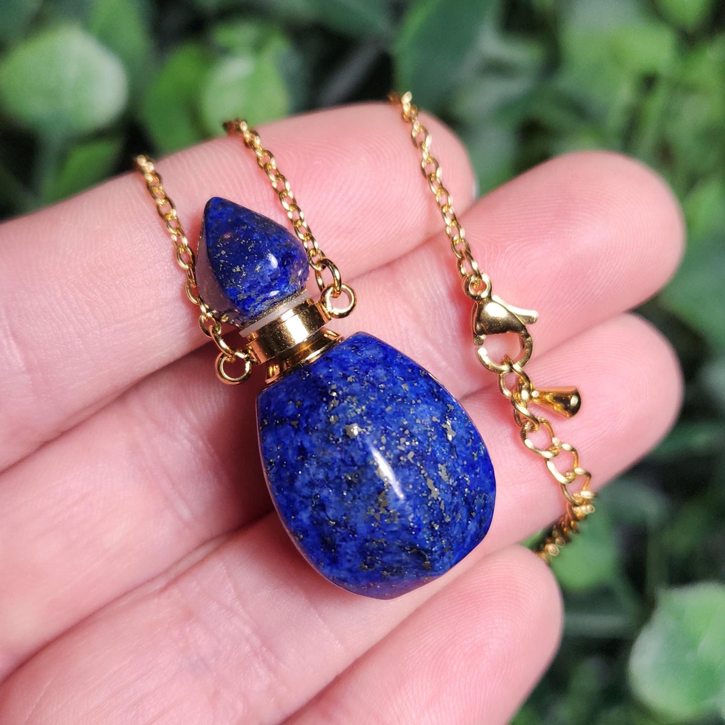 Lapis Lazuli Gemstone Jar