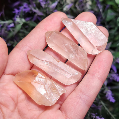Pink Lemurian Quartz