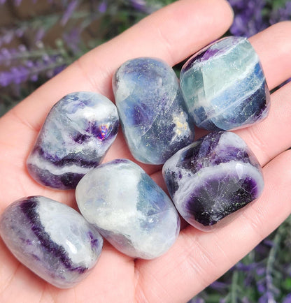 Rainbow Fluorite Crystal