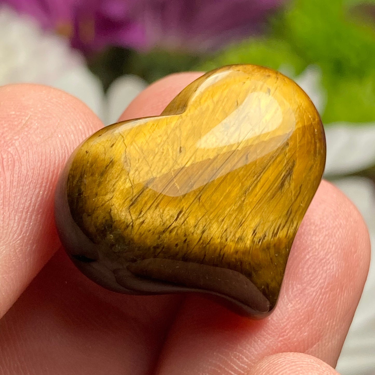 Tigers Eye Heart