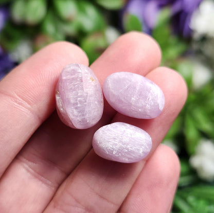 Pink Kunzite "Cats Eye" Crystal