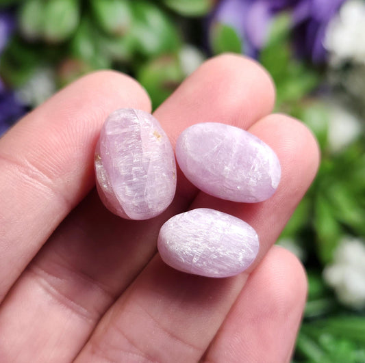 Pink Kunzite "Cats Eye" Crystal