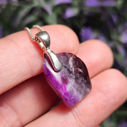 Gel Sugilite Pendant