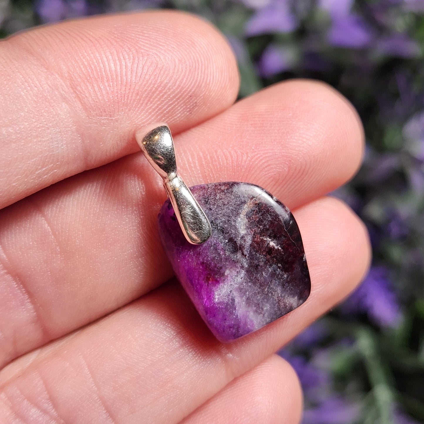 Gel Sugilite Pendant