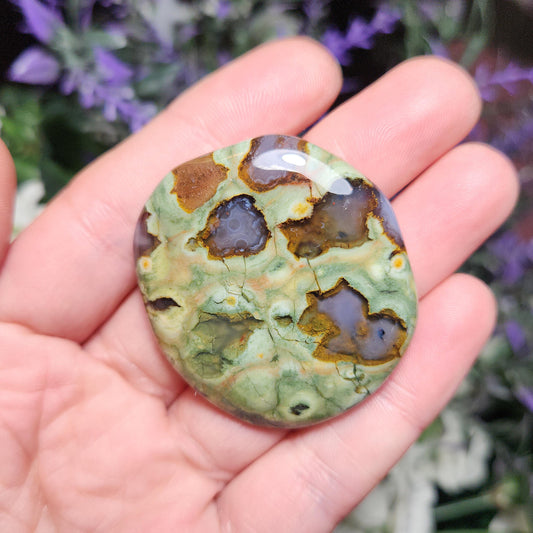 Rainforest Jasper Crystal, Polished Rainforest Jasper Specimen