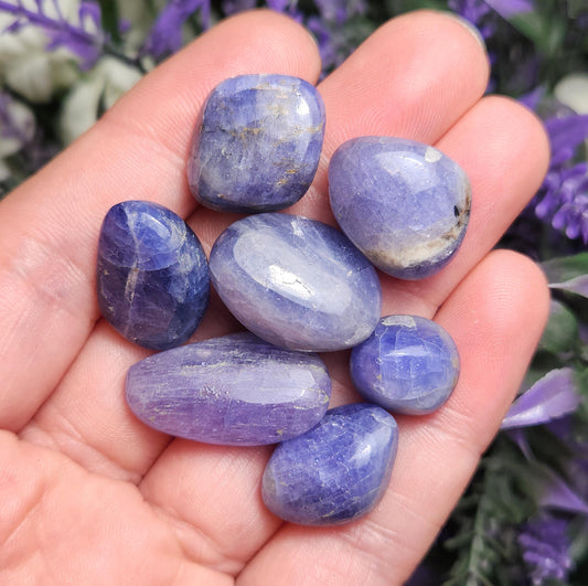 Polished Tanzanite Crystal
