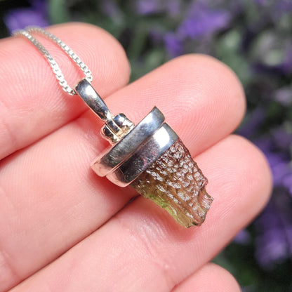 Moldavite Pendant