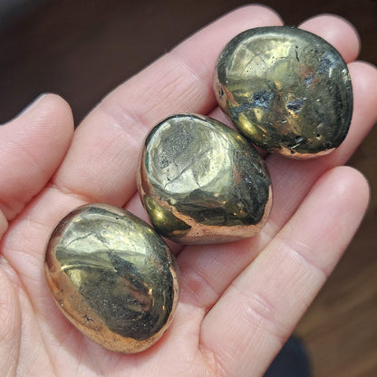 Polished Pyrite Specimen