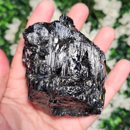 HUGE Black Tourmaline Crystal
