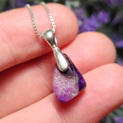 Gel Sugilite Pendant