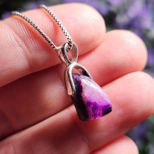 Gel Sugilite Pendant