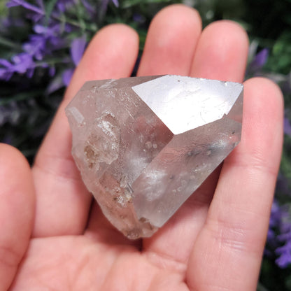Fibrous Blue Tourmaline in Quartz
