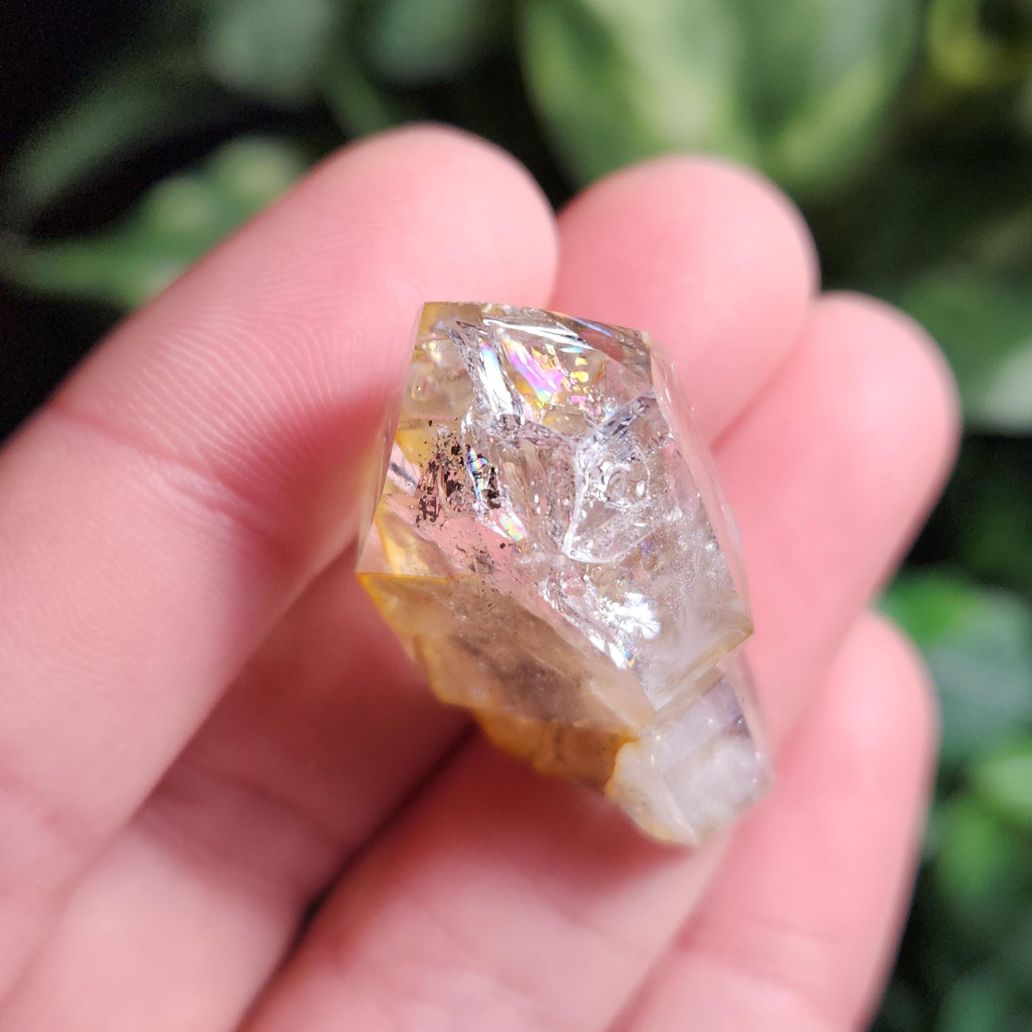 Golden Herkimer Diamond Crystal
