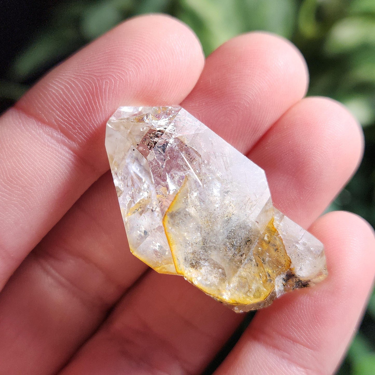 Golden Herkimer Diamond Crystal