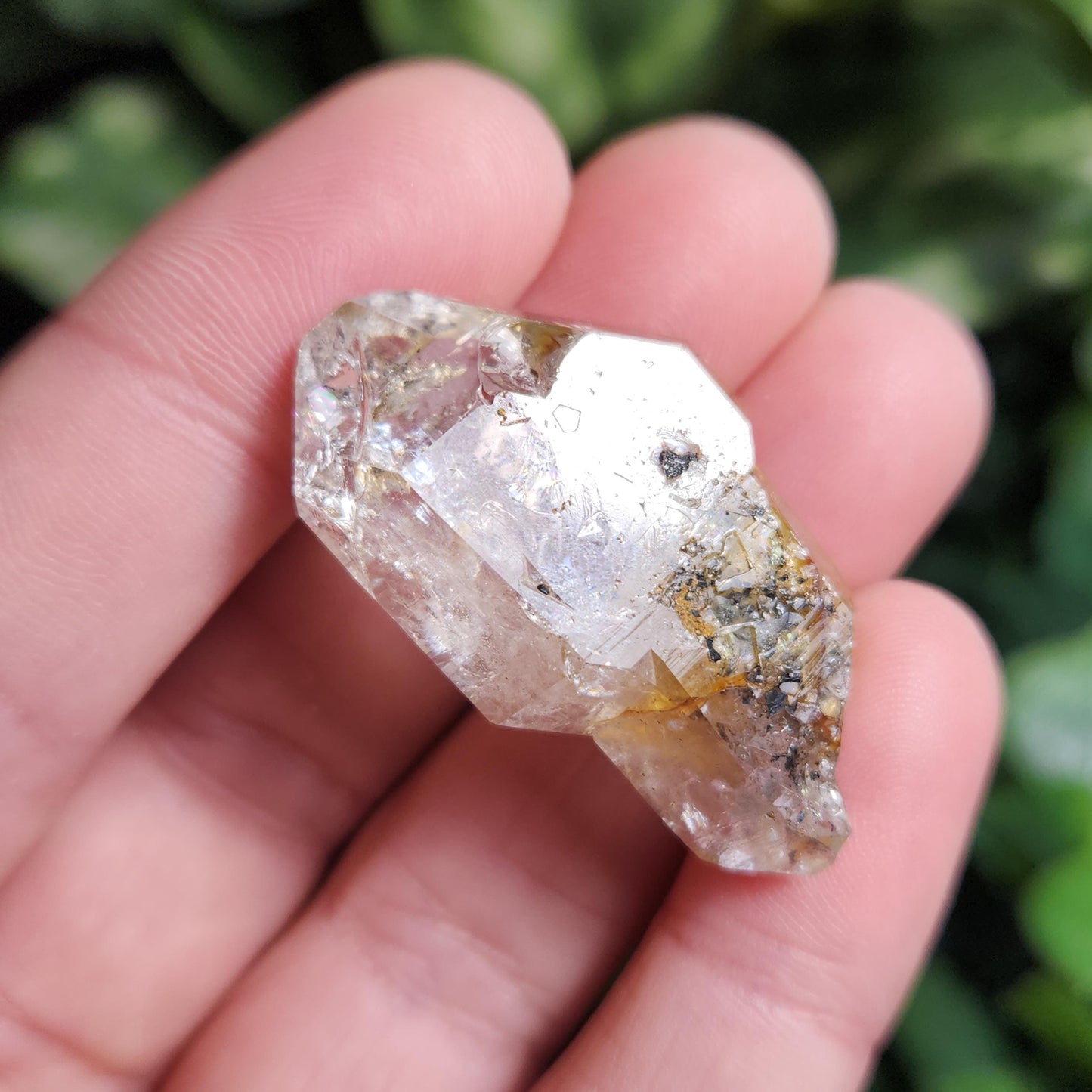 Golden Herkimer Diamond Crystal