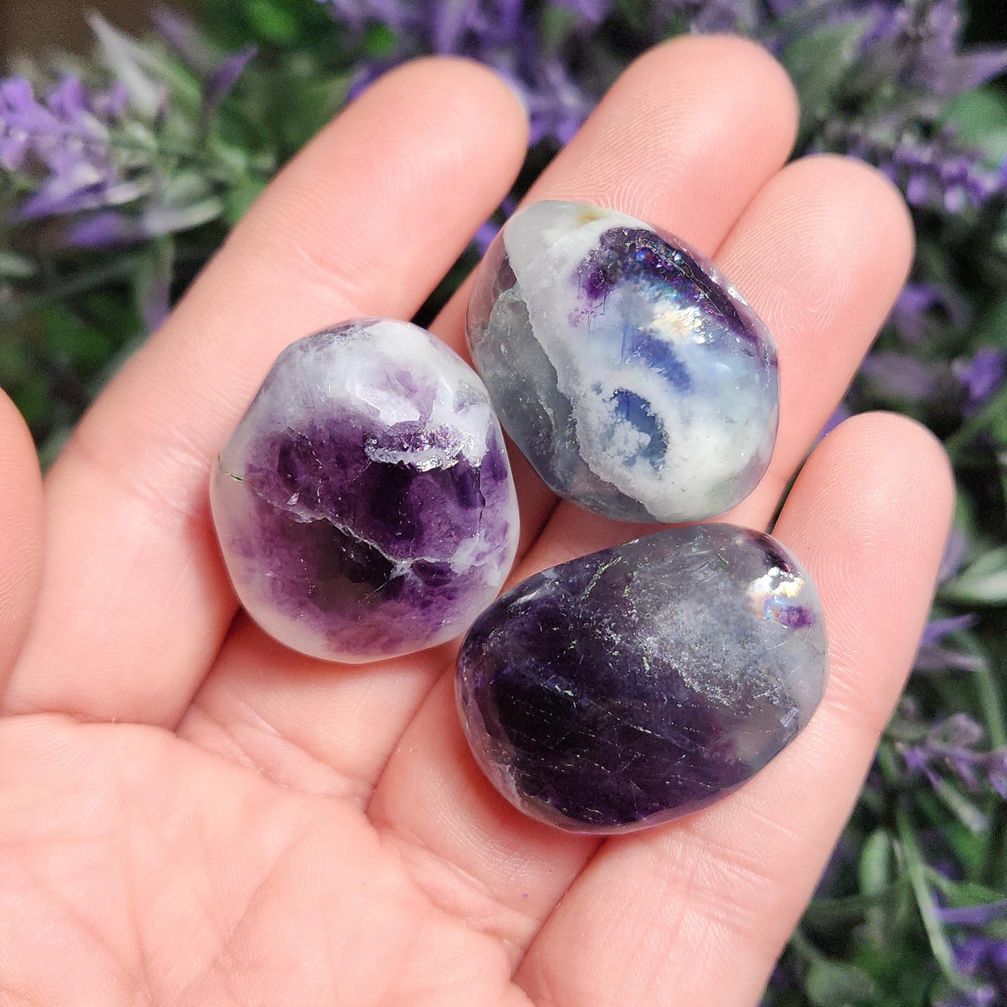 Rainbow Fluorite Crystal