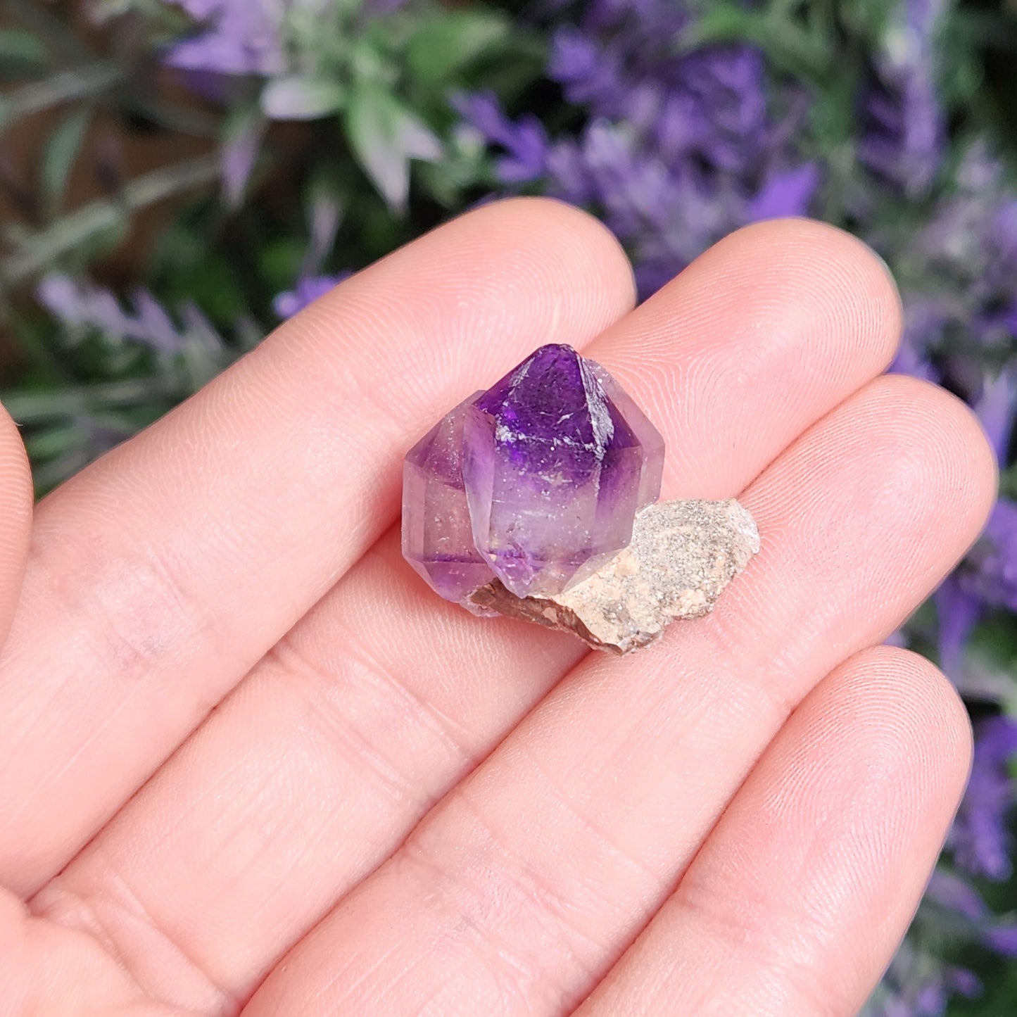 Kazakhstan Amethyst on Matrix