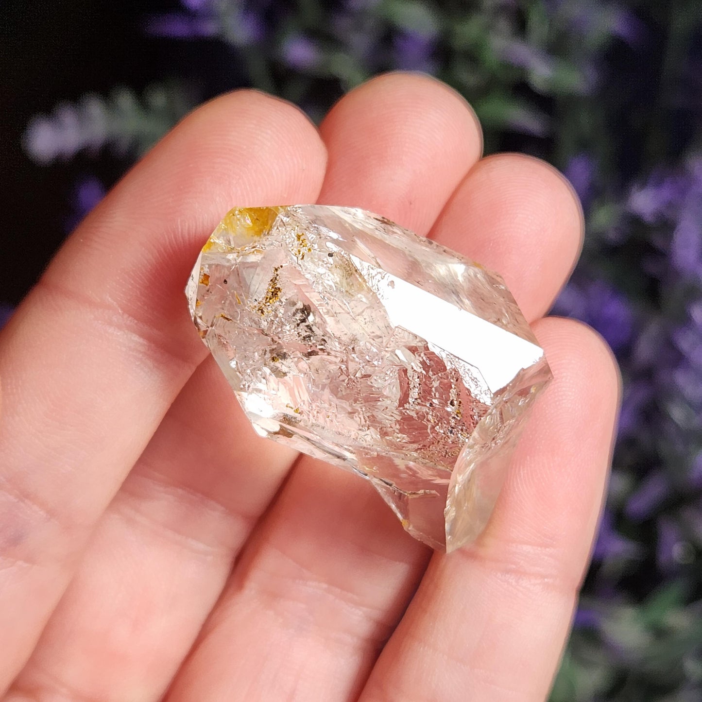 Golden Herkimer Diamond Crystal