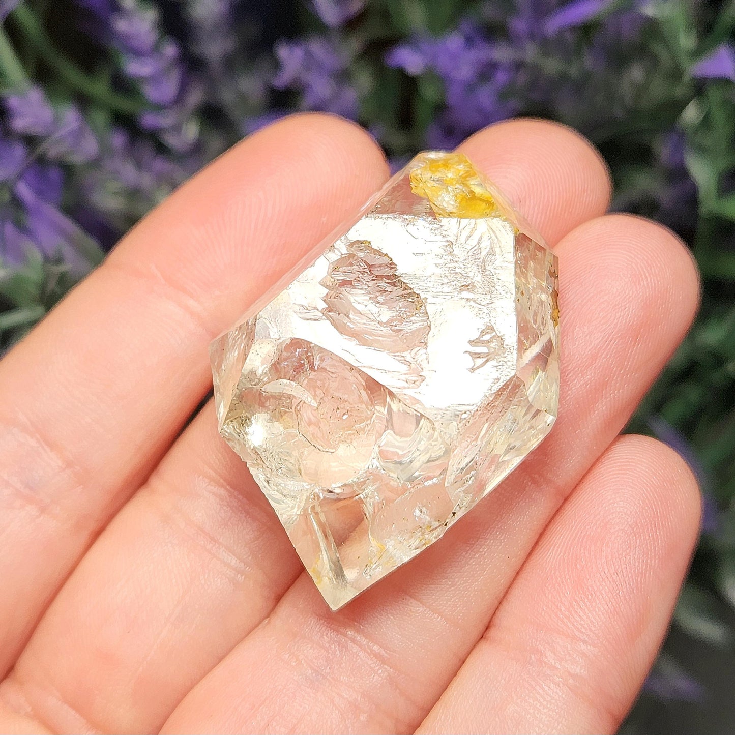 Golden Herkimer Diamond Crystal