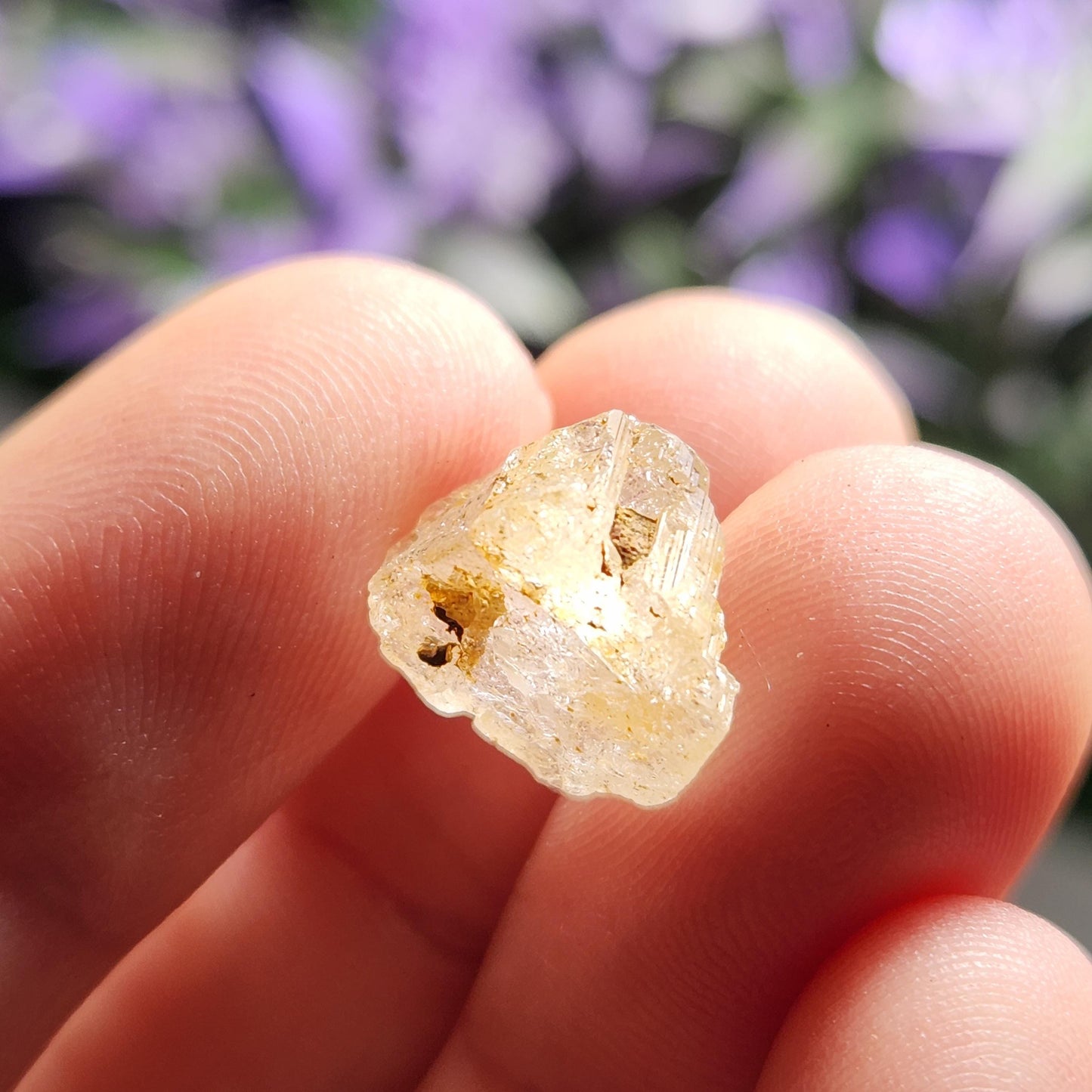 Etched Phenacite