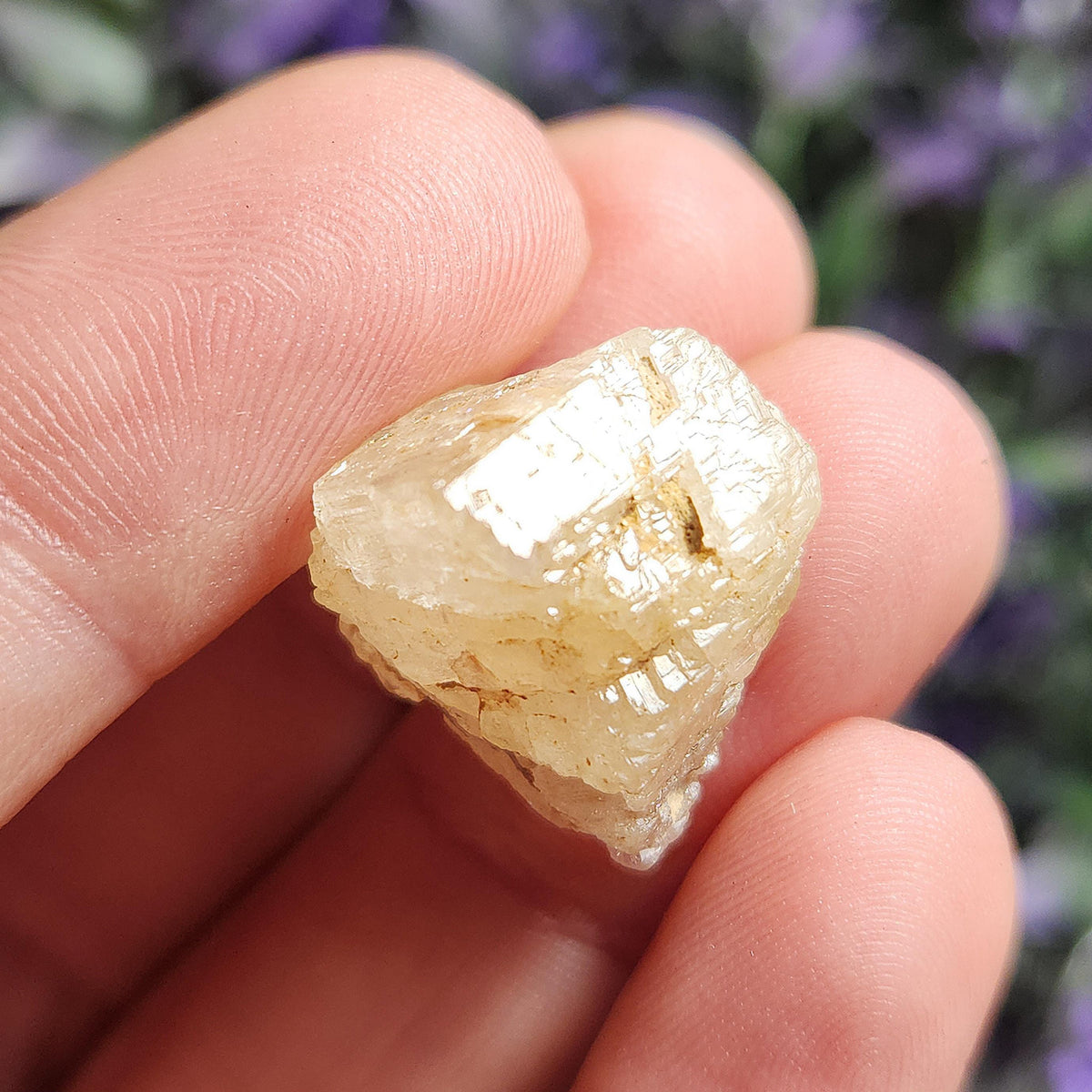 Etched Phenacite Crystal (25.24 carats), Phenakite Crystal Nigeria
