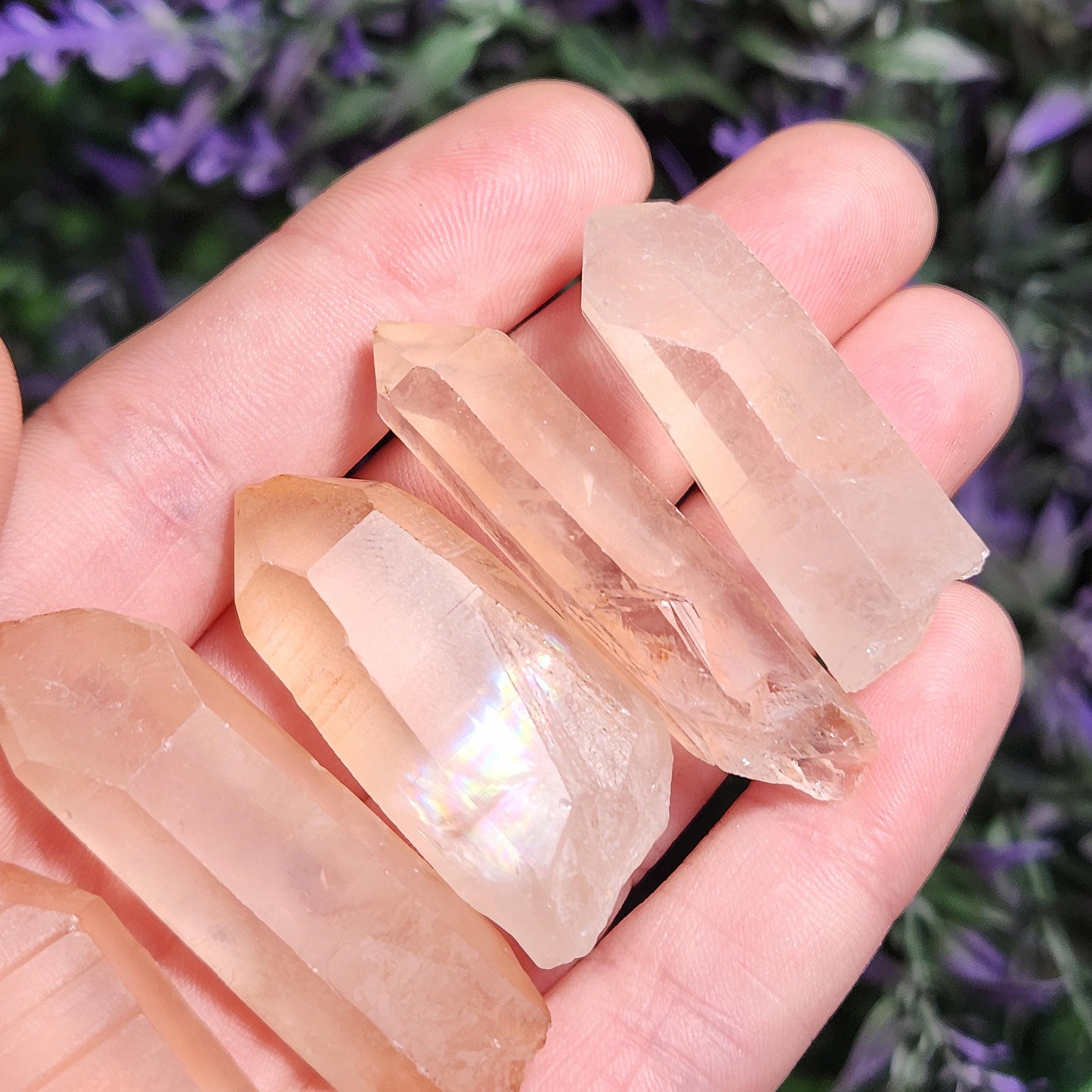 Pink Lemurian Quartz