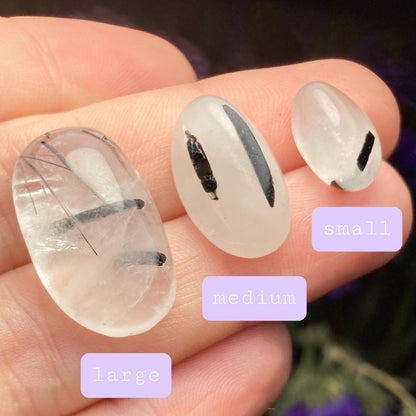 Black Tourmalinated Quartz