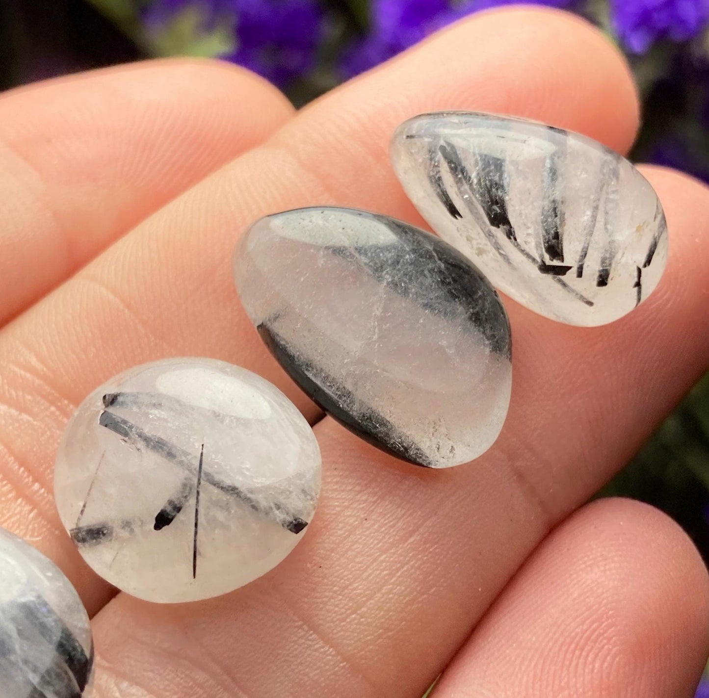 Black Tourmalinated Quartz