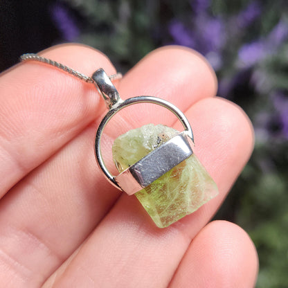 Terminated Peridot Pendant