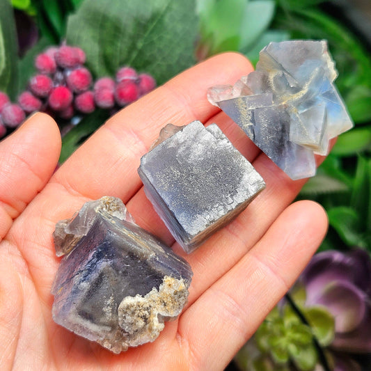 Cubic Blue Fluorite