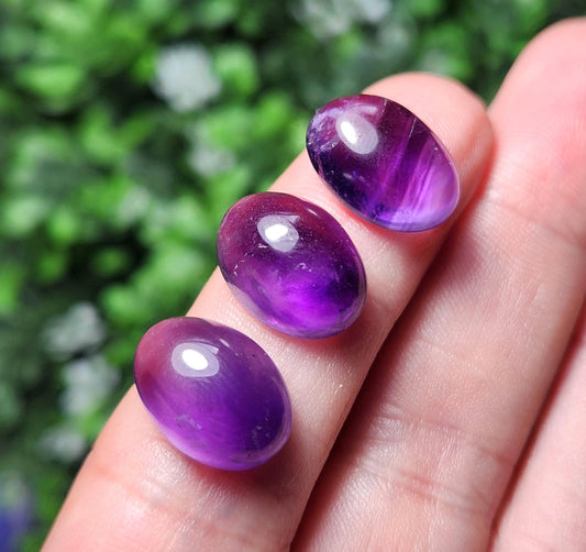 Amethyst Crystal Cabochon